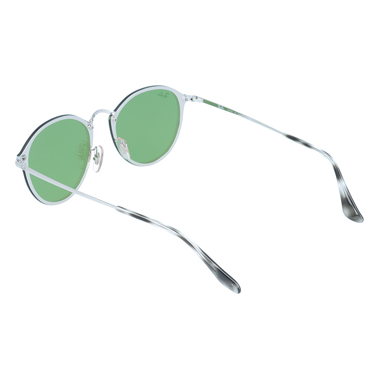 レイバンサングラス RB3574-N 003/30 ケース有り BLAZE ROUND Sunglasses in Silver and Green - RB3574N | Ray-Ban®