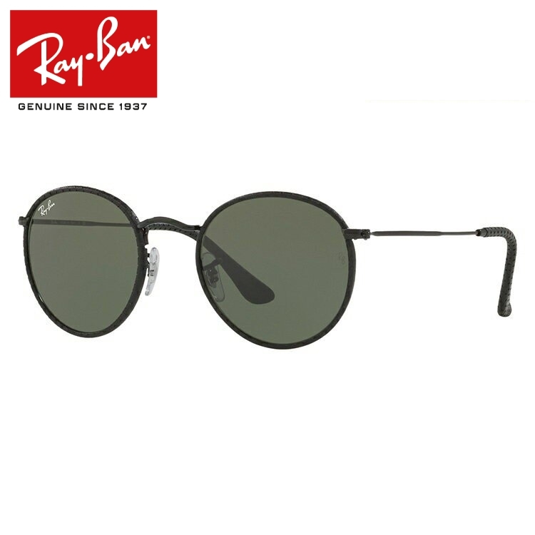 Ray-Ban ブラック ラウンド型サングラス Ray-Ban（レイバン） サングラス RB3475Q 9040 50 ラウンドメタル