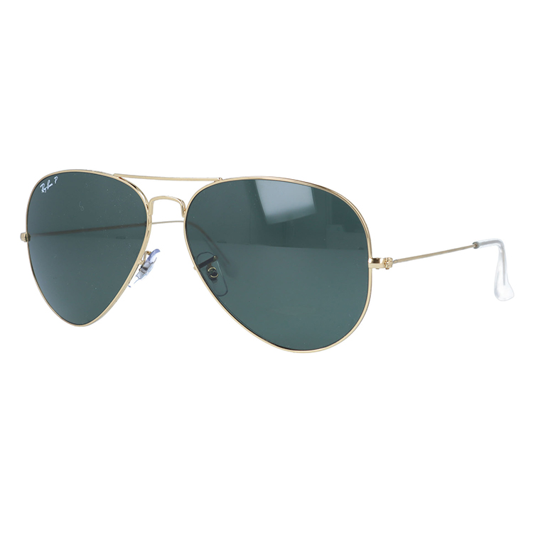 レイバン 偏光サングラス RB3025 001/58 62 AVIATOR アビエーター レギュラーフィット ティアドロップ RayBan 海外正規品  UVカット プレゼント ギフト