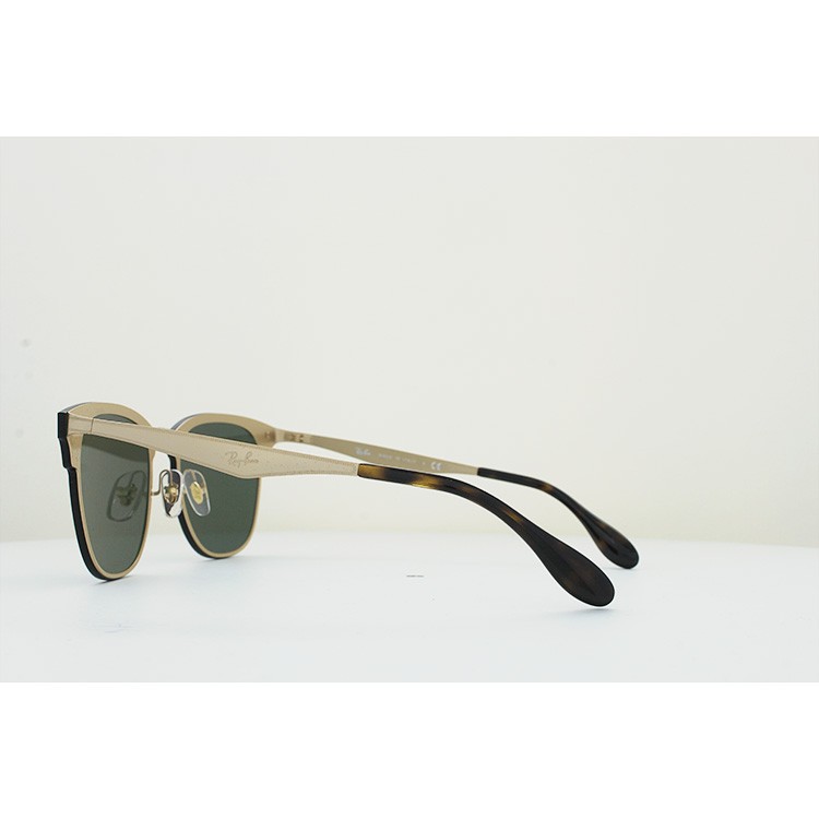 Ray-Ban レイバン サングラス RB3576 クラブマスター ゴールド美品 Ray-Ban レイバン サングラス RB3576N 043/71 147 CLUBMASTER