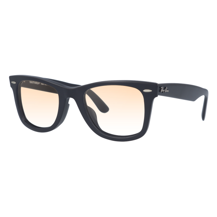 レイバン サングラス マットブラック ウェイファーラー Ray-Ban WAYFARER RB2140F 901S 52/54サイズ 艶消し  オリジナルレンズカラー ライトカラー 海外正規品