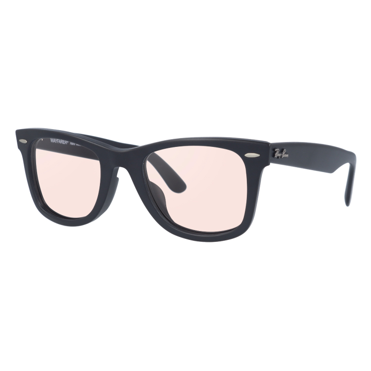 レイバン サングラス マットブラック ウェイファーラー Ray-Ban WAYFARER RB2140F 901S 52/54サイズ 艶消し  オリジナルレンズカラー ライトカラー 海外正規品