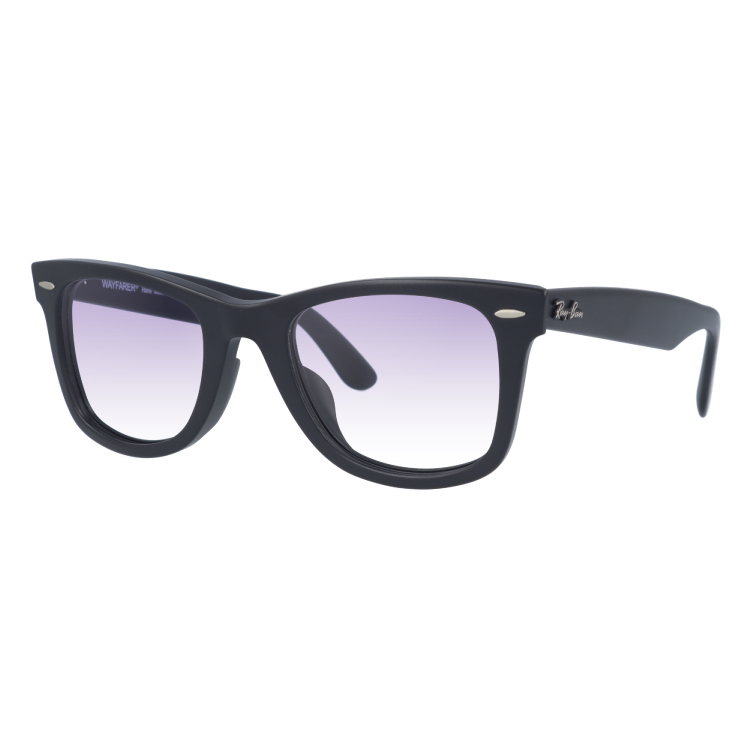 レイバン サングラス マットブラック ウェイファーラー Ray-Ban WAYFARER RB2140F 901S 52/54サイズ 艶消し  オリジナルレンズカラー ライトカラー 海外正規品