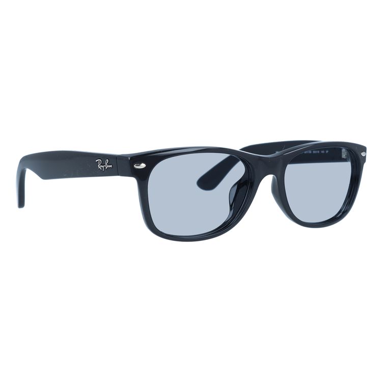 〈美品〉レイバン　サングラス　水色 Ray-Ban レイバン サングラス RB4418D 667080 ブラック オン