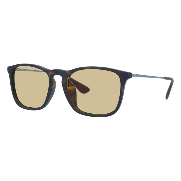 RayBan レイバン サングラス RB4187F 856/13 ブラウン 楽天市場】レイバン サングラス RayBan クリスRB4187F-856-13-54