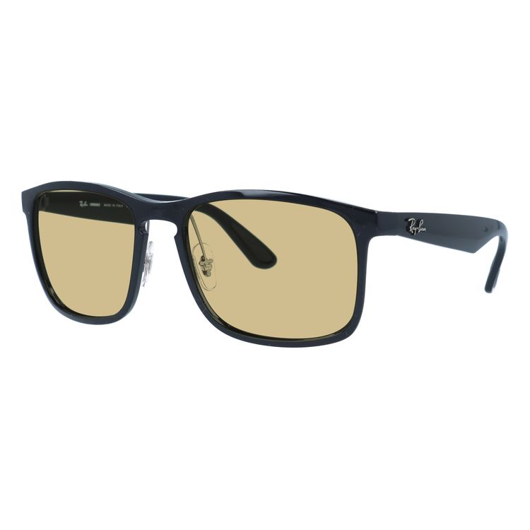 Ray-Ban Chromance サングラス ブラウンレンズ ケース、箱付き Ray-Ban レイバン サングラス ライトイエロー ライトカラー