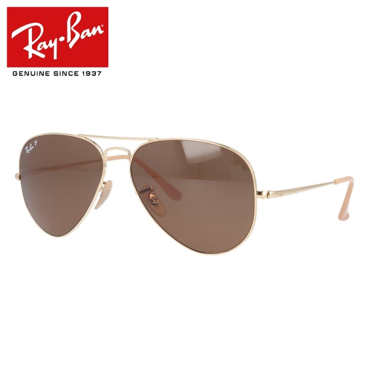 Ray-Ban（レイバン） 偏光サングラス RB3689 906447 55・58 レギュラー