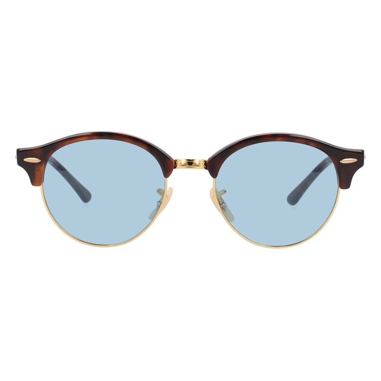 Ray-Ban レイバン CLUBROUND クラブラウンド 度入り サングラス Ray-Ban レイバン サングラス ライトブルー ライトカラー