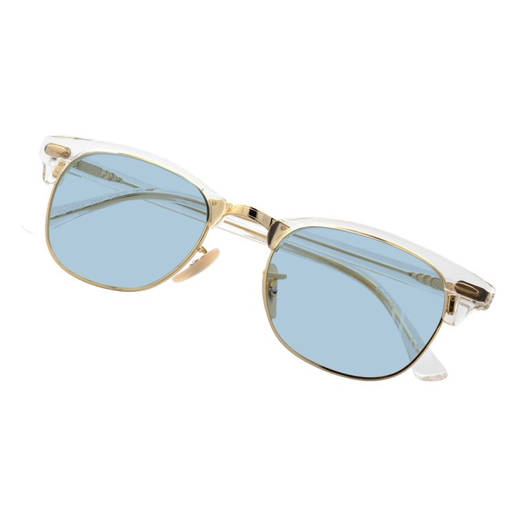 Ray-Ban レイバン　クラブマスター　ライトブルー レイバン メガネ クラブマスター Ray-Ban RX5154 8052(49mm