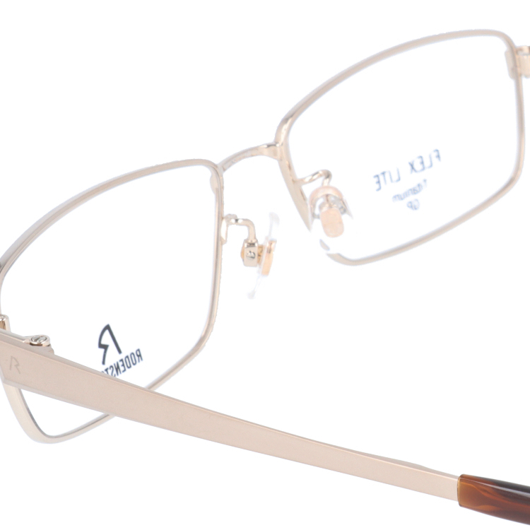 【国内正規品】ローデンストック メガネフレーム フレックスライト RODENSTOCK FLEX LITE R2011-A 56サイズ 伊達メガネ スクエア ユニセックス メンズ レディース 日本製 おしゃれメガネ ブランド メガネ フレーム UVカット 紫外線 RODENSTOCK（ローデンストック） メガネ フレーム 国内正規品 伊達