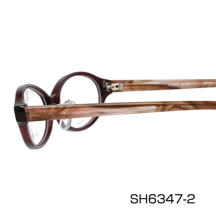 シェリー メガネ 眼鏡 フレーム 度付き 度あり 伊達 カラーレンズ