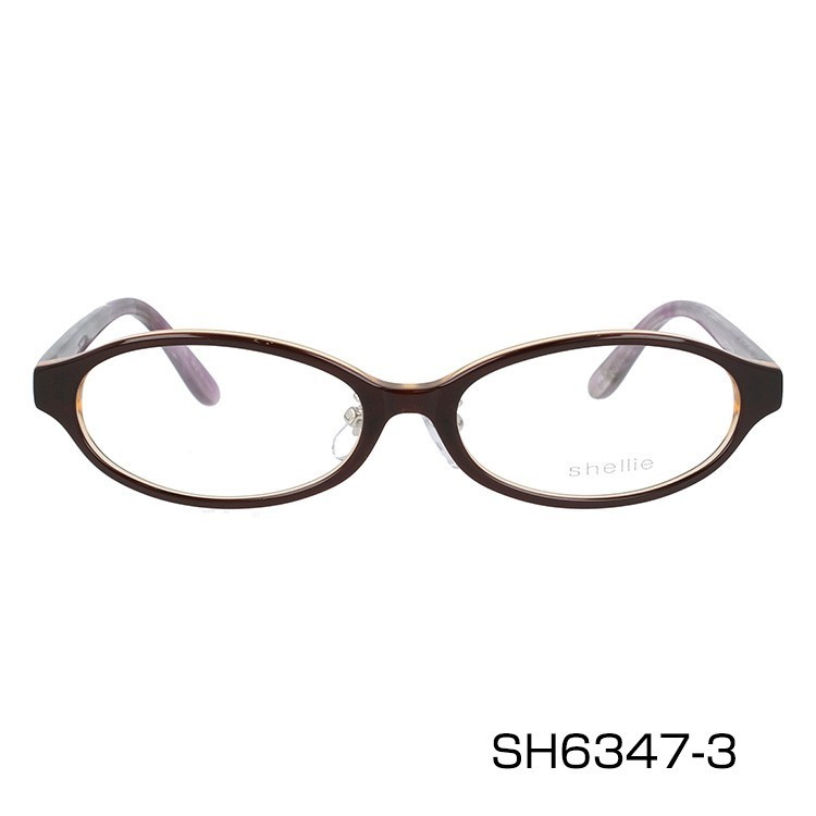 シェリー メガネ 眼鏡 フレーム 度付き 度あり 伊達 カラーレンズ