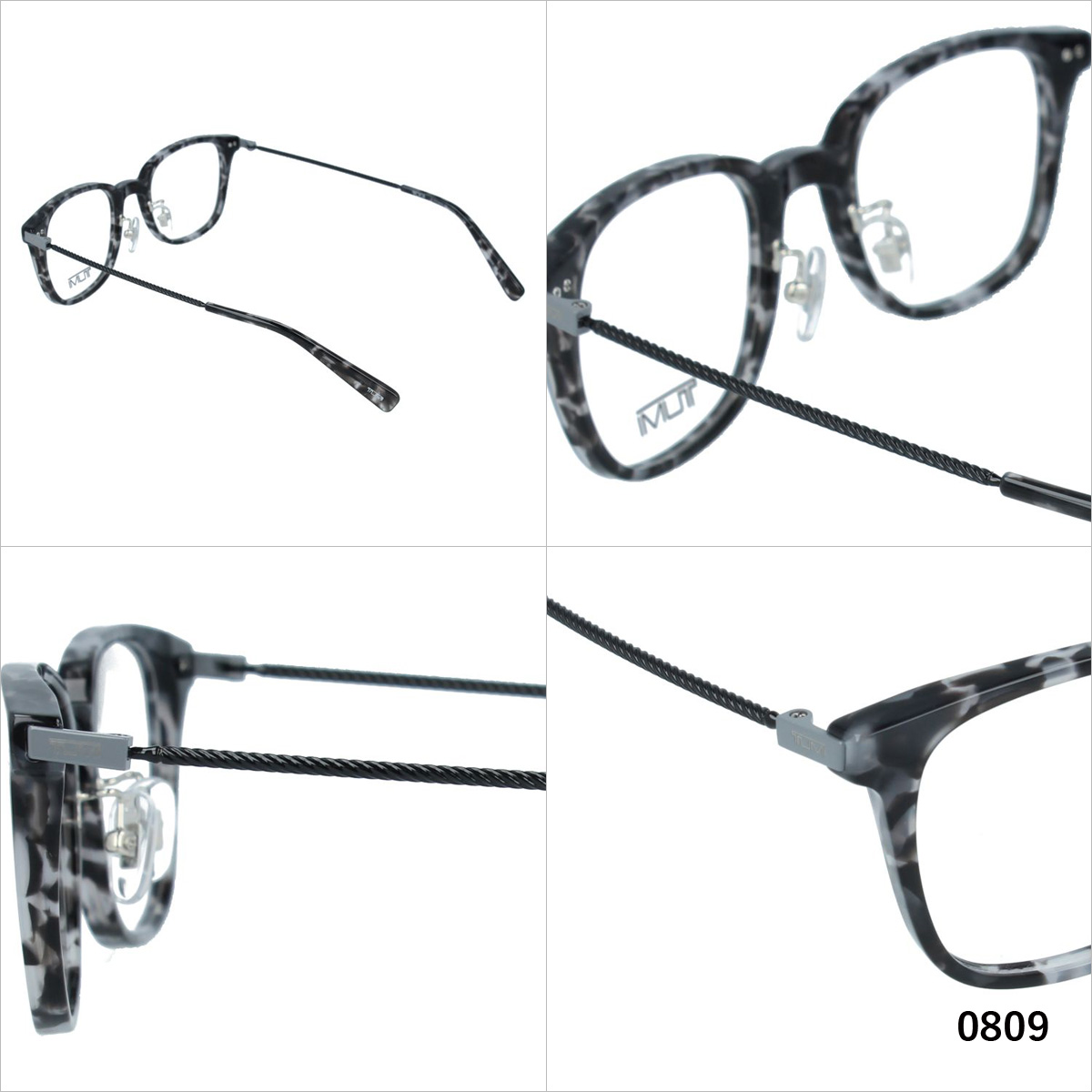 TUMI（トゥミ） メガネ フレーム 国内正規品 伊達メガネ 老眼鏡 度付き