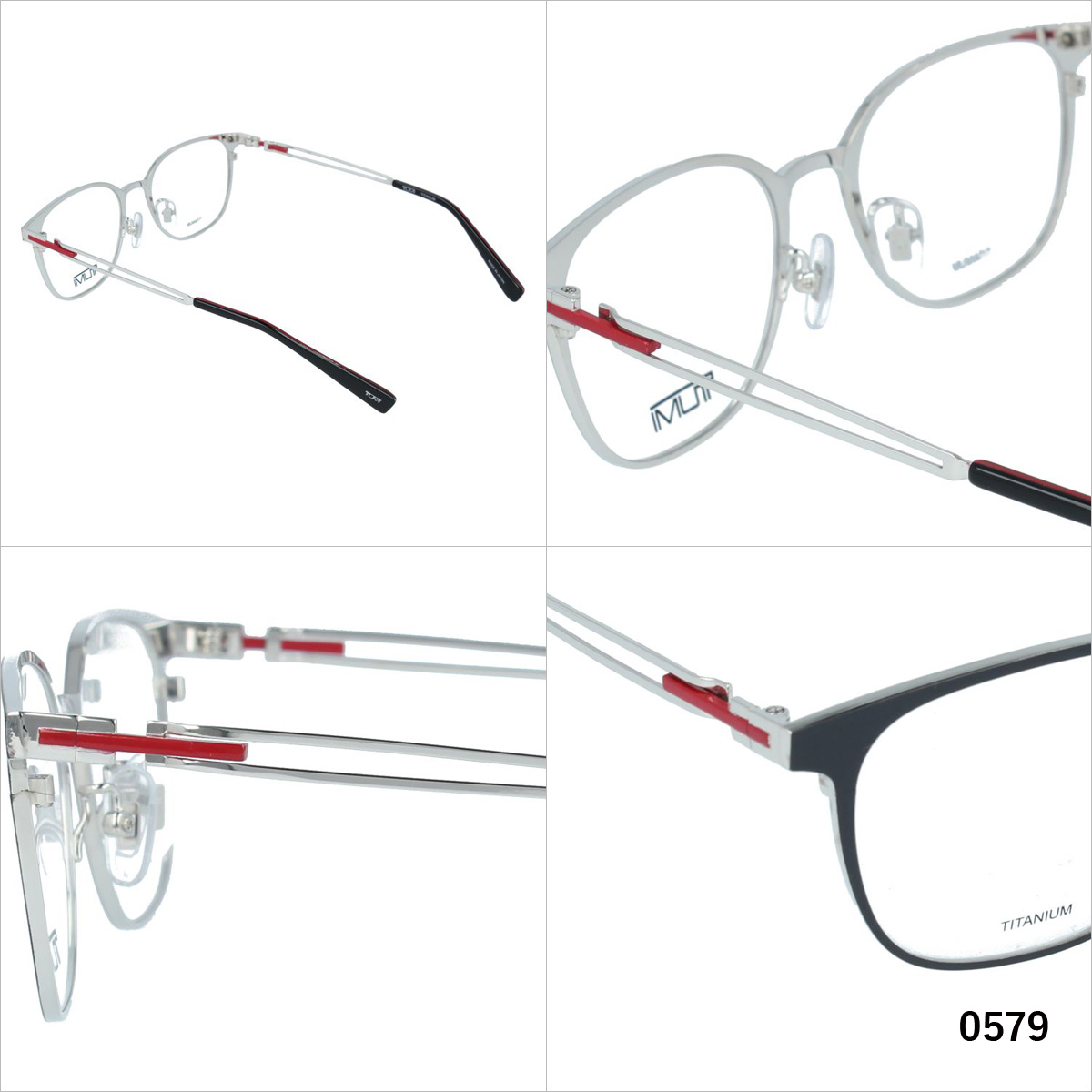 TUMI（トゥミ） メガネ フレーム 国内正規品 伊達メガネ 老眼鏡 度付き