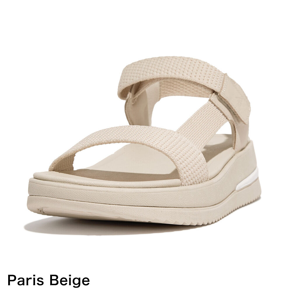 fitflop フィットフロップ レディース バックストラップサンダル HK1 SURFF TWO-TONE WEBBING/LEATHER BACK-STRAP SANDALS 体圧分散 衝撃吸収 疲れにくい 女性｜brand-tankentai｜03