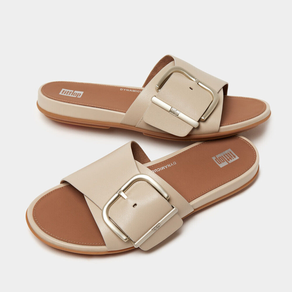 fitflop フィットフロップ レディース コンフォートサンダル スライドサンダル HM6 GRACIE MAXI-BUCKLE LEATHER SLIDES 体圧分散 衝撃吸収 疲れにくい 女性｜brand-tankentai｜13