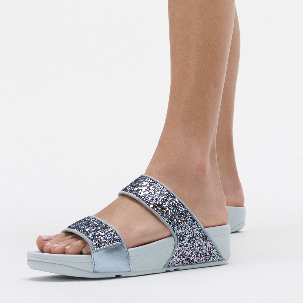 fitflop コンフォートサンダル ブラック・シルバー FitFlop 【国内正規品】fitflop フィットフロップ レディース