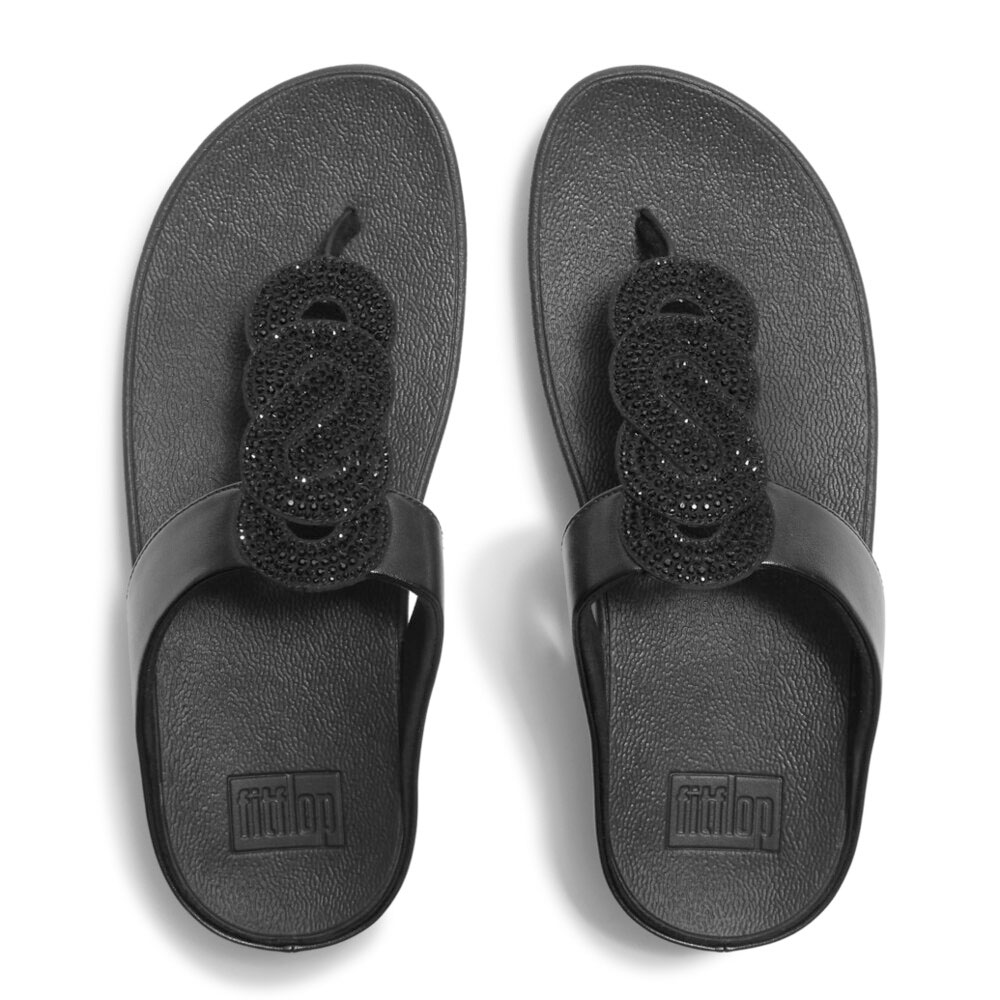 FitFlop（フィットフロップ） レディース トングサンダル FINO CRYSTAL