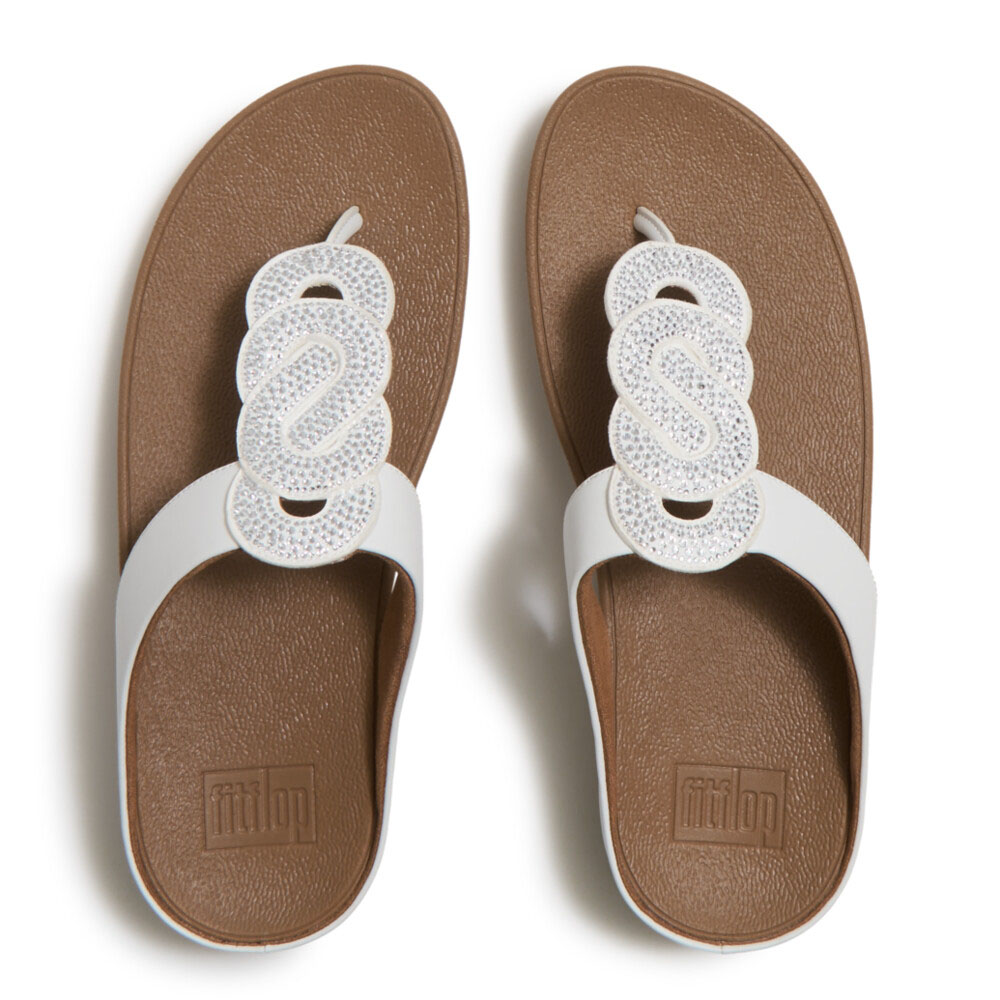 FitFlop（フィットフロップ） レディース トングサンダル FINO CRYSTAL