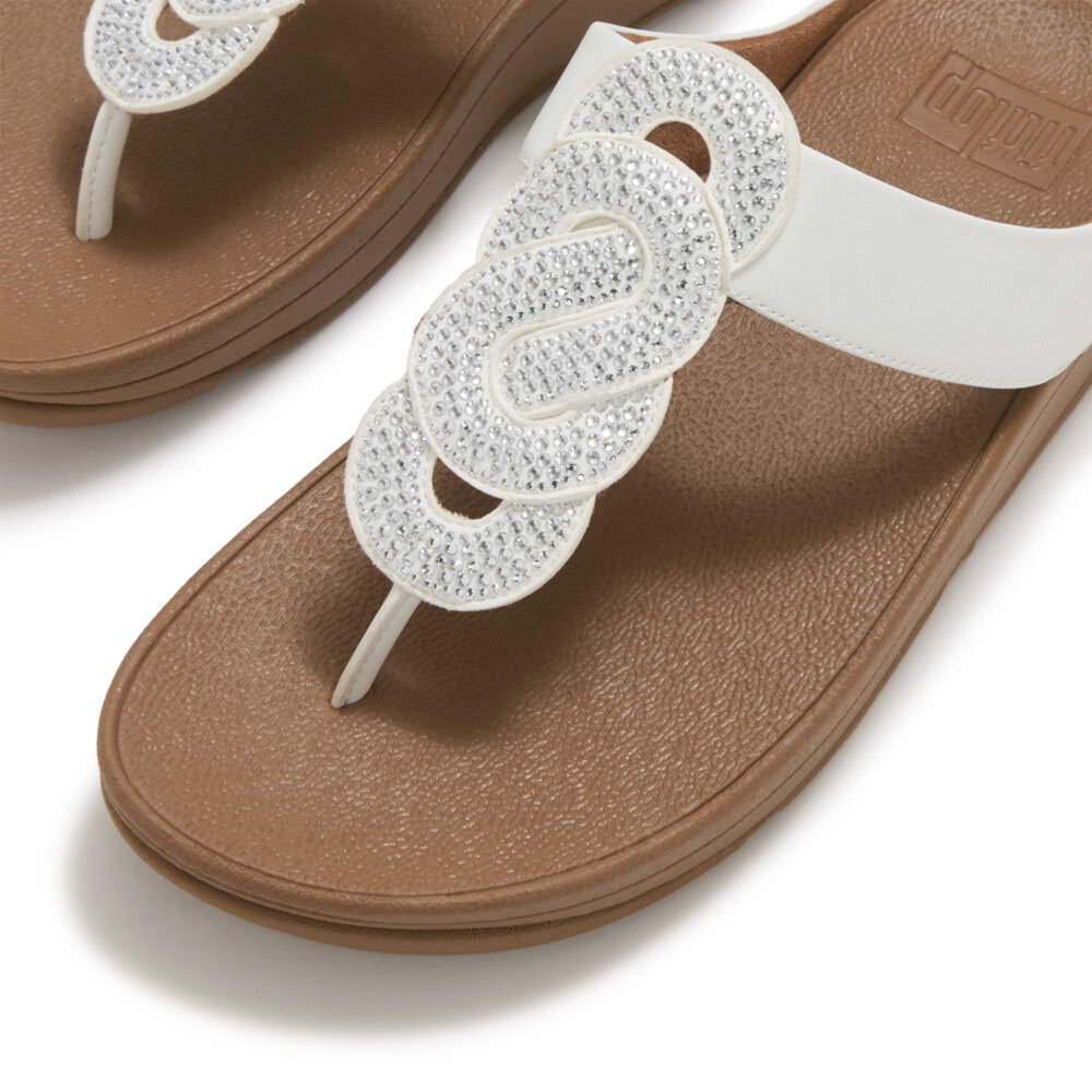 FitFlop（フィットフロップ） レディース トングサンダル FINO CRYSTAL