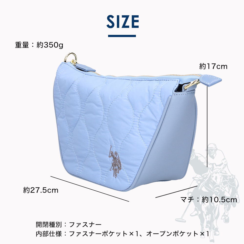 【国内発】ユーエスポロアッスン USPA2680 ショルダーバッグ quilting shoulder bag キルティング ミニショルダーバッグ USPA