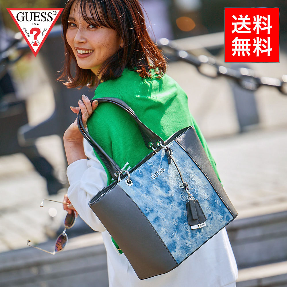 GUESS ゲス トートバッグ DG669123 DENIM ブランド レディース バッグ カバン かばん