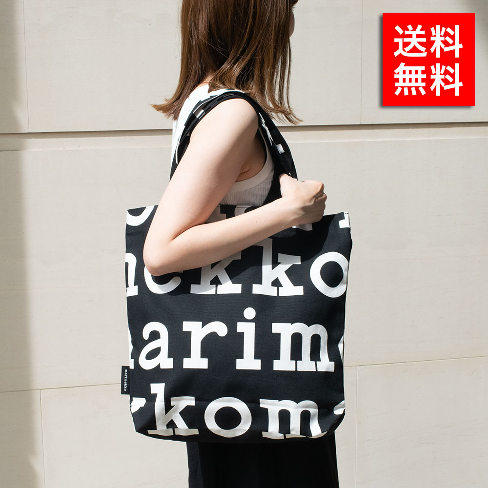 マリメッコ MARIMEKKO 47312 トートバッグ OFF WHITE/BLACK Notko Logo bag レディースレディース 人気 :  marimekko-47312 : ブランド探検隊 Yahoo!店 - 通販 - Yahoo!ショッピング