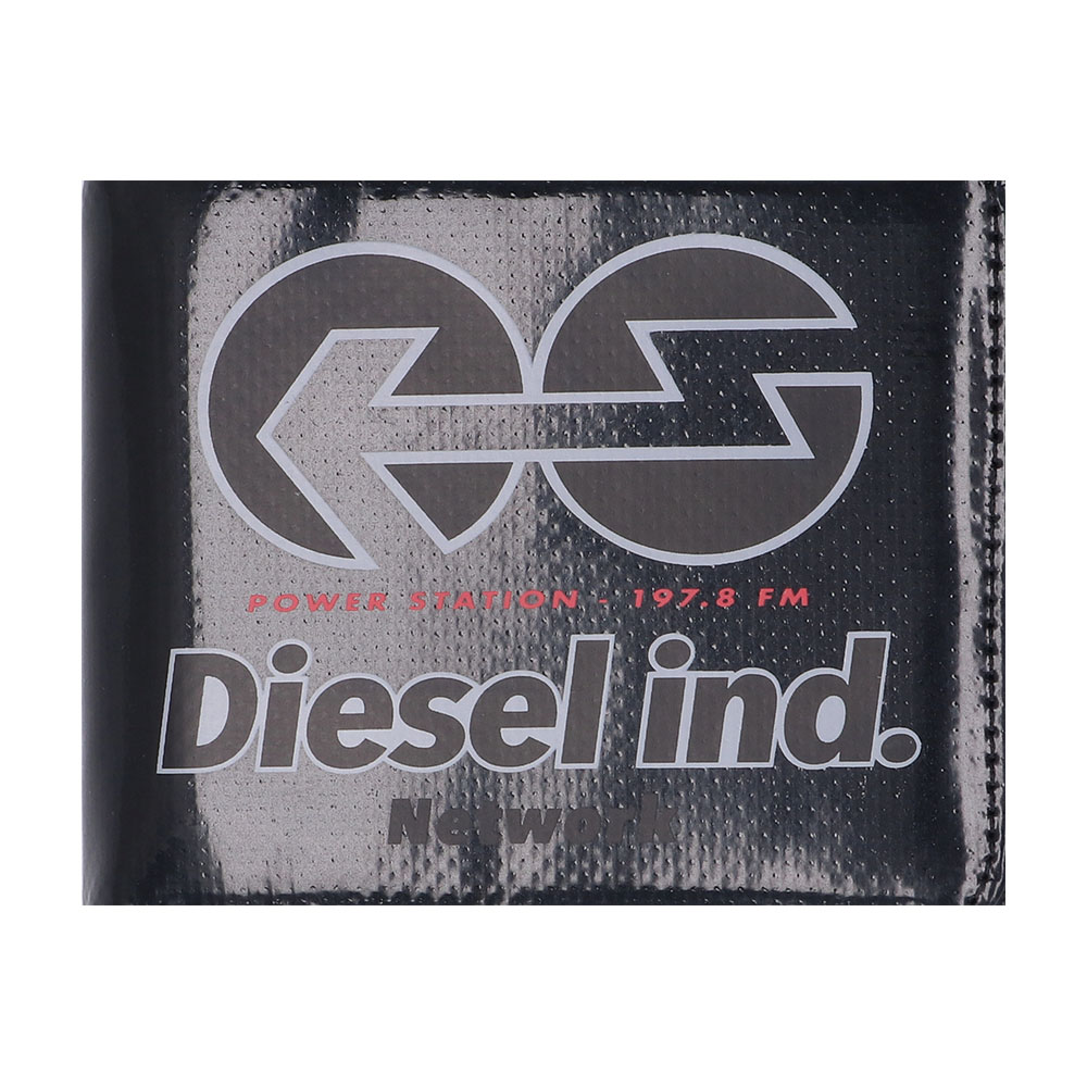 DIESEL ディーゼル ラウンド二つ折り財布 X08996 ORANGE メンズ