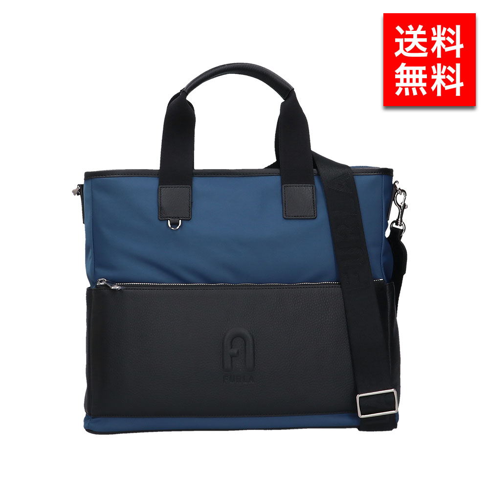 フルラ MAN URBAN トートバッグ M BLU JAY+NERO ブルー+ブラック MB00048_BX0320_1057_1800S アーバン  ショルダーストラップ付 2WAY メンズ トートバッグ A4対応 : furla-mb00048-bx0320-1800s-blu :  セレクトショップ ソルフェージ - 通販 - Yahoo!ショッピング