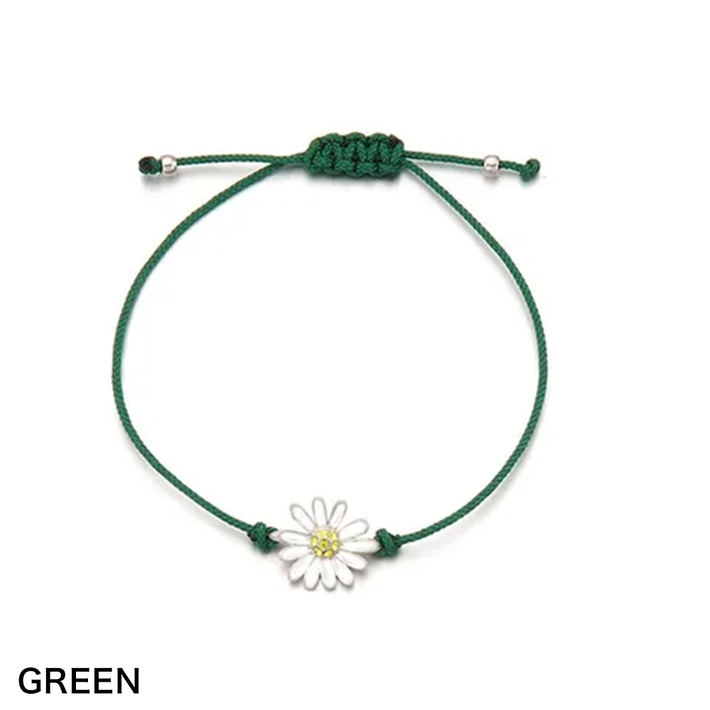 VINTAGE HOLLYWOOD MAKE A WISH BRACELET DAISY ヴィンテージハリウッド ウィッシュ ブレスレット デイジー 花 韓国 ファッション｜brand-tankentai｜02