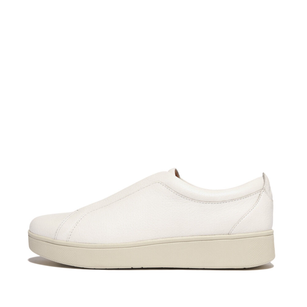 ★期間限定価格★fitflop フィットフロップ スリッポン RALLY ELASTIC TUMBLED-LEATHER SLIP-ON  SNEAKERS GN6