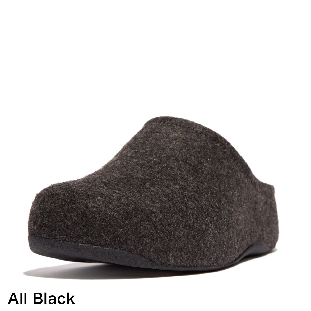 ★期間限定価格★fitflop フィットフロップ ミュール サボ スリッパ SHUV CUSHY FELT CLOG SLIPPERS GL5  衝撃吸収 生体工学