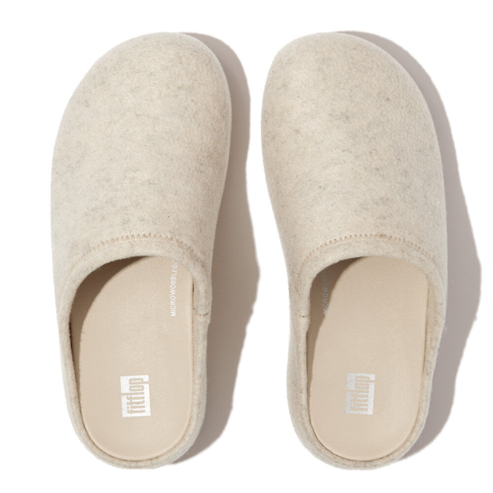 ★期間限定価格★fitflop フィットフロップ ミュール サボ スリッパ SHUV CUSHY FELT CLOG SLIPPERS GL5  衝撃吸収 生体工学