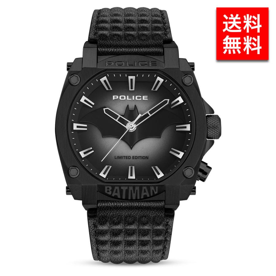 POLICE ポリス BATMAN フォエバーバットマン 腕時計 PEWGD0022601 メンズ 男性 彼氏 カップル プレゼント 誕生日 記念日 ブランド 父の日｜brand-tankentai