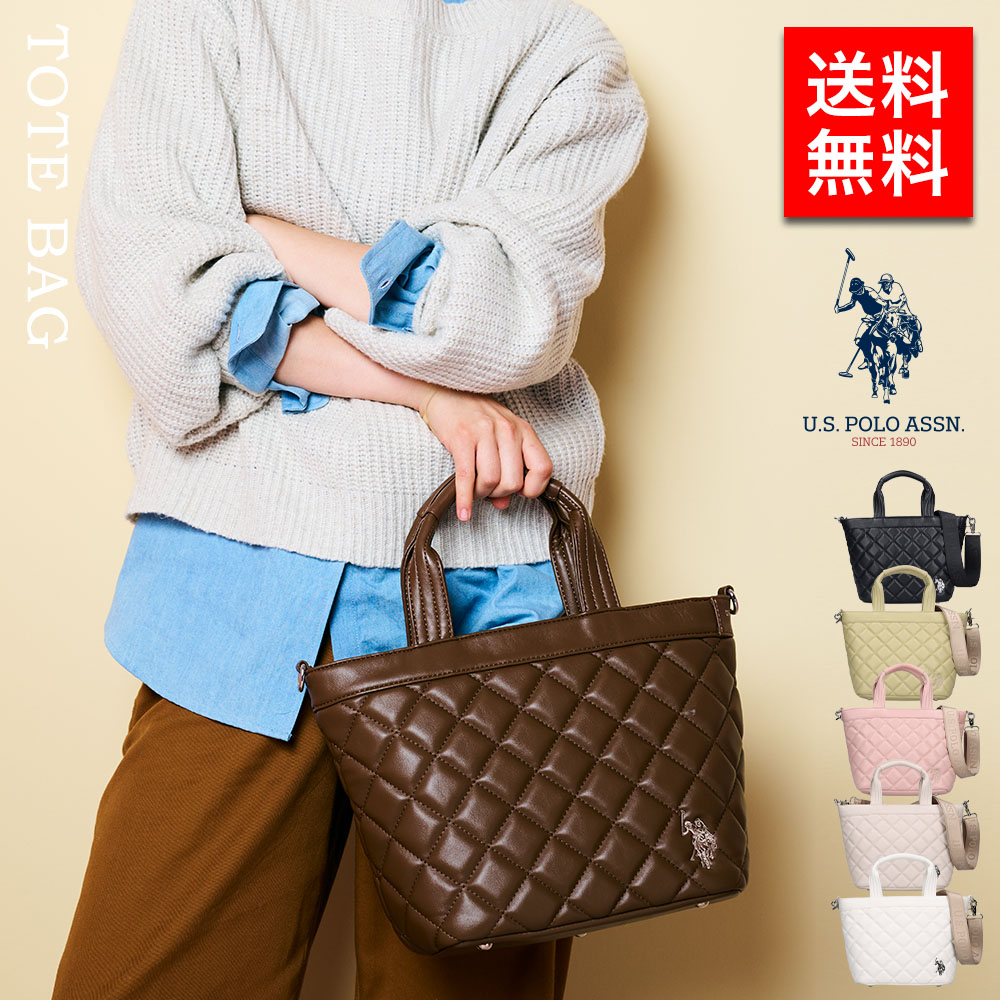 U.S. POLO ASSN.（ユーエスポロアッスン） レディース トートバッグ 