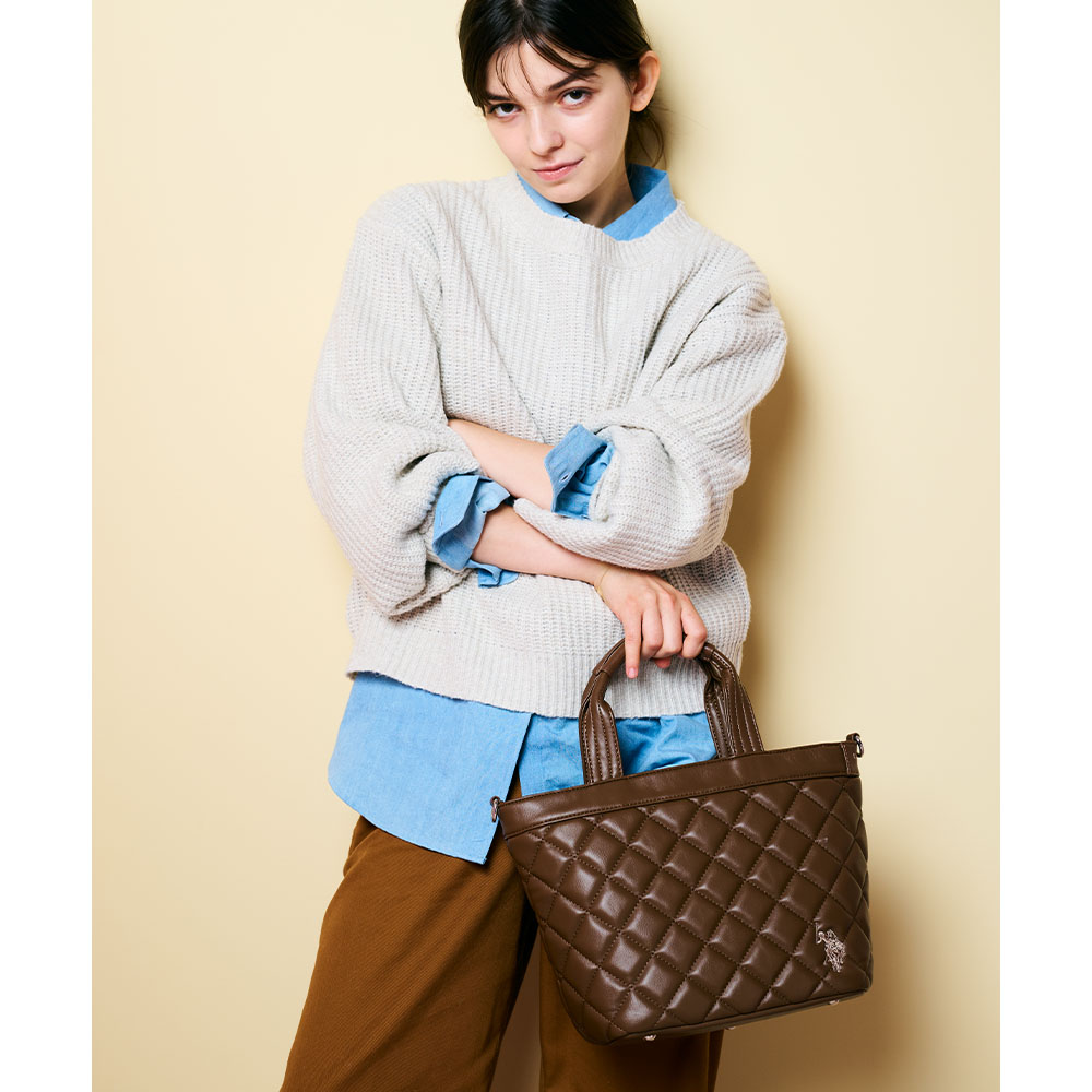 U.S. POLO ASSN.（ユーエスポロアッスン） レディース トートバッグ 