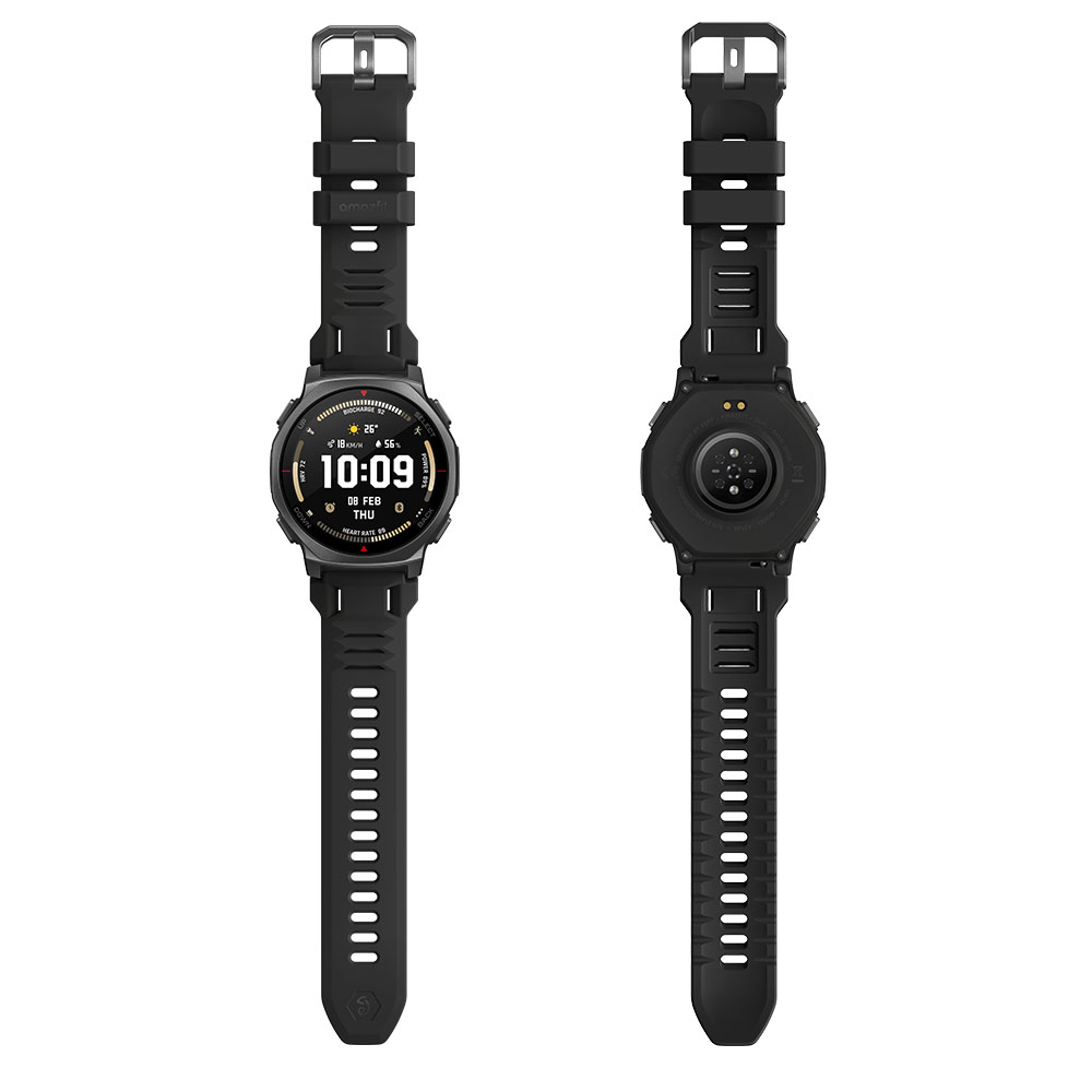 Amazfit アマズフィット T-Rex 3 Pro 44mm スマートウォッチ 軍用規格 3000nit 6衛星GPS チタン サファイア ダイビング対応 最大25日間駆動 iPhone対応_6