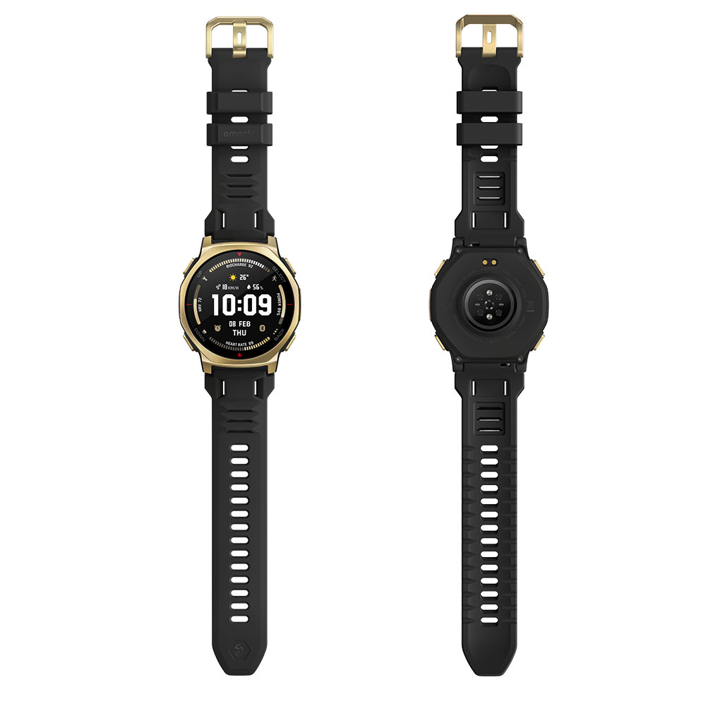 Amazfit アマズフィット T-Rex 3 Pro 44mm スマートウォッチ 軍用規格 3000nit 6衛星GPS チタン サファイア ダイビング対応 最大25日間駆動 iPhone対応_9