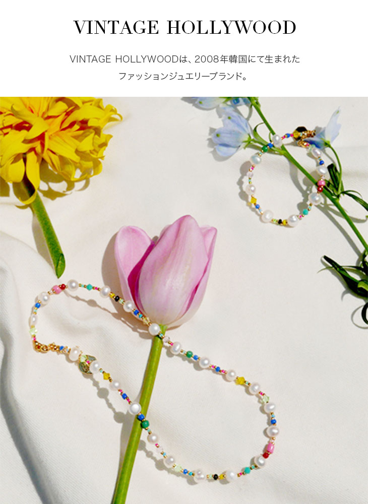 ポイント10倍】VINTAGE HOLLYWOOD MAKE A WISH BRACELET DAISY