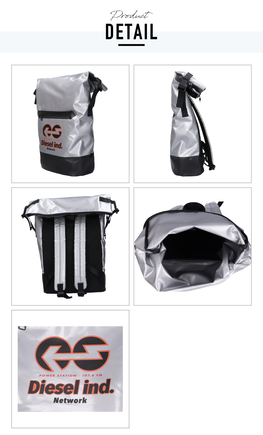 ディーゼル　リュック DIESEL ディーゼル リュック X08736 BLACK メンズ 人気 ギフト