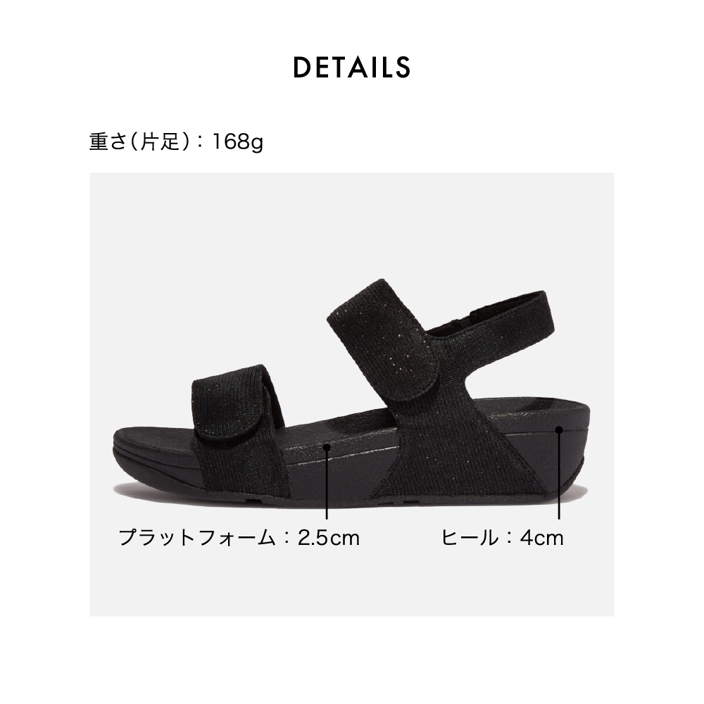 fitflop グレー系 ミュール 2本ストラップ FitFlop 【国内正規品】fitflop フィットフロップ レディース