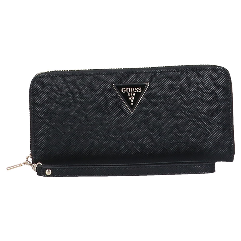 GUESS ラウンドファスナー長財布 新品未使用 合皮 - メルカリ
