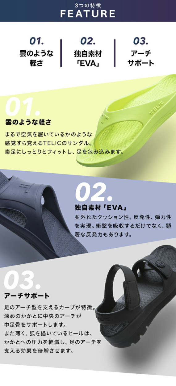 国内正規品】 TELIC テリック ALL ROADS-S2 Black スポーツサンダル