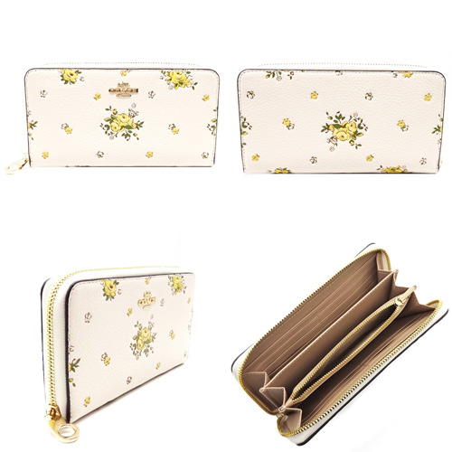 COACH【新品】長財布【新品】 COACH コーチ財布 COACH長財布 新作 新品 フローラルプリント 花