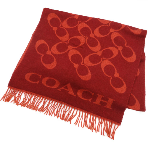 COACH カシミヤ100%マフラー[箱付き] COACH（コーチ） 【並行輸入品