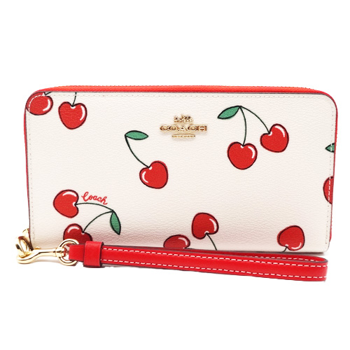 COACH チェッカー柄 長財布 箱付　袋付　未使用品 COACH コーチ 財布 COACHサイフ 新作 新品 チェッカーボード
