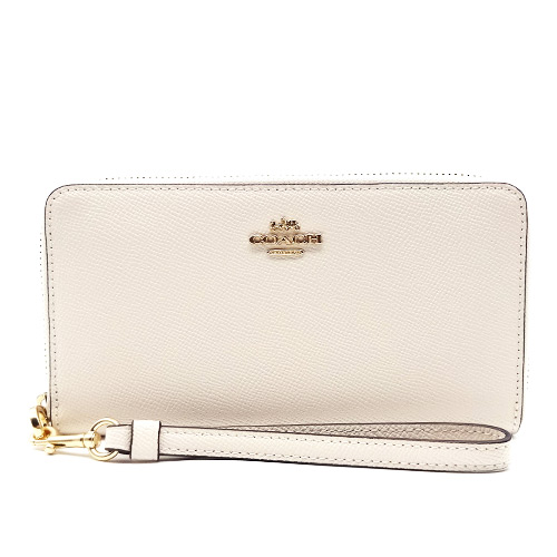 COACH（コーチ） 財布 長財布 新作 新品 クロスグレインレザー