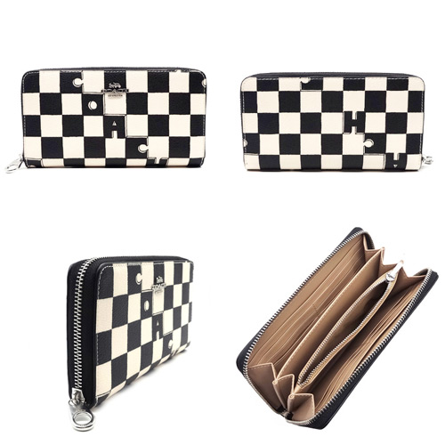 COACH コーチ 財布 COACHサイフ 新作 新品 チェッカーボード