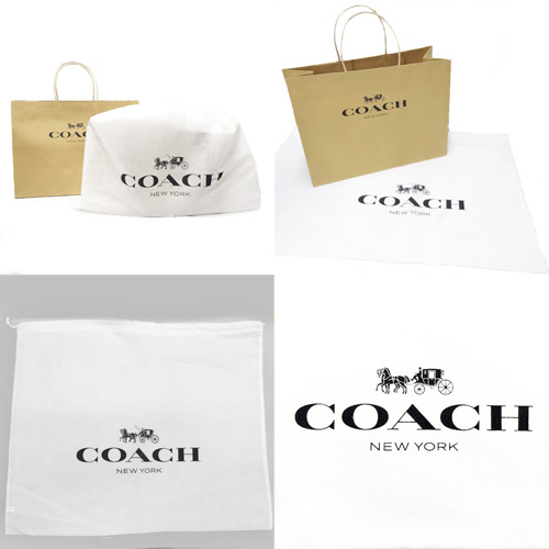 COACH コーチ バッグ 紙袋 巾着保存袋 2点セット ショップバッグ
