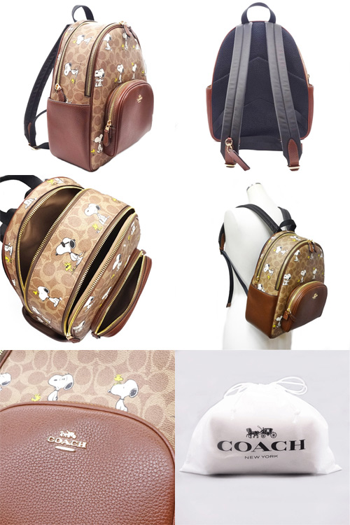 COACH コーチCOACH スヌーピー バック 2025 新作 新品 PEANUTS